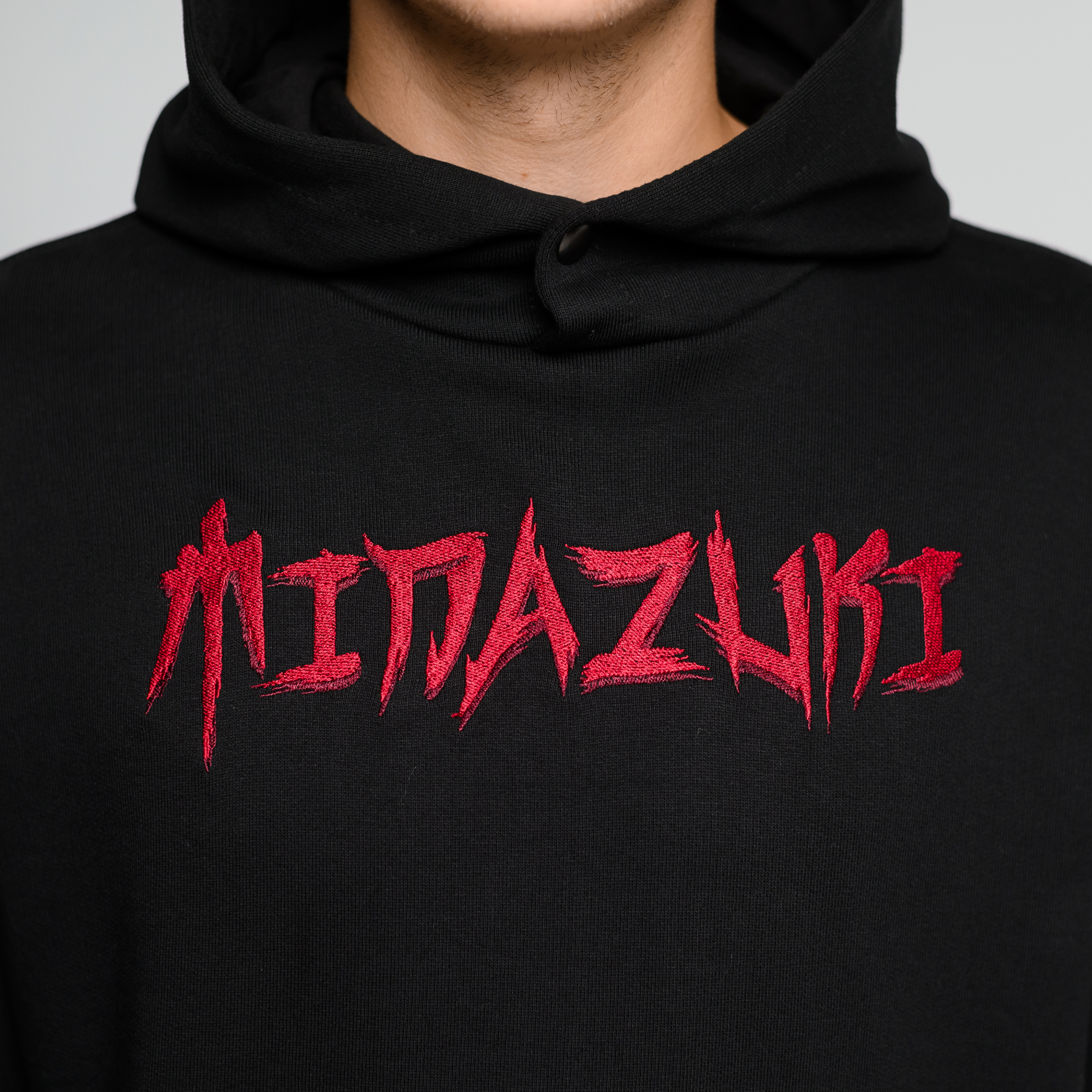 Худи с кнопкой Minazuki