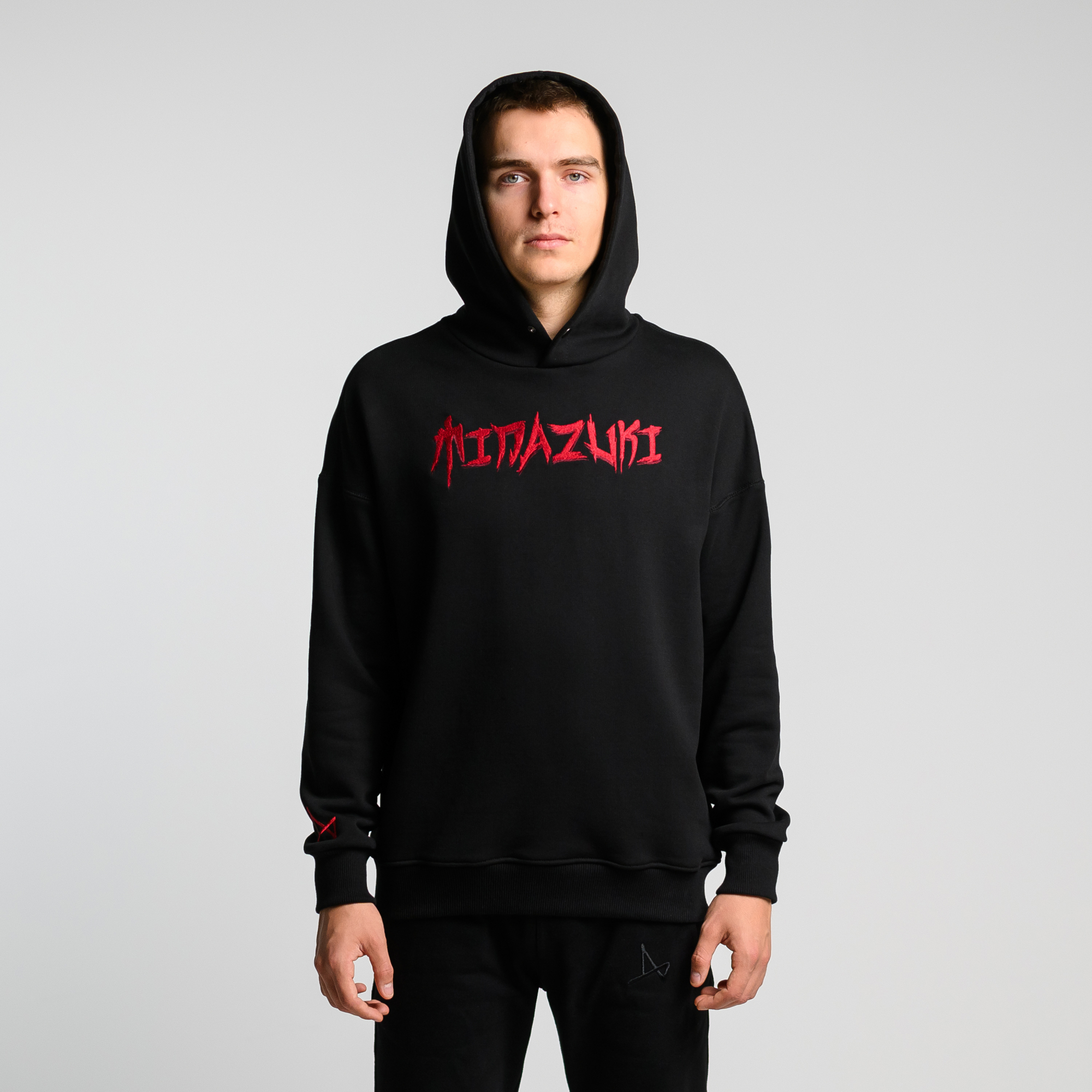 Худи с кнопкой Minazuki