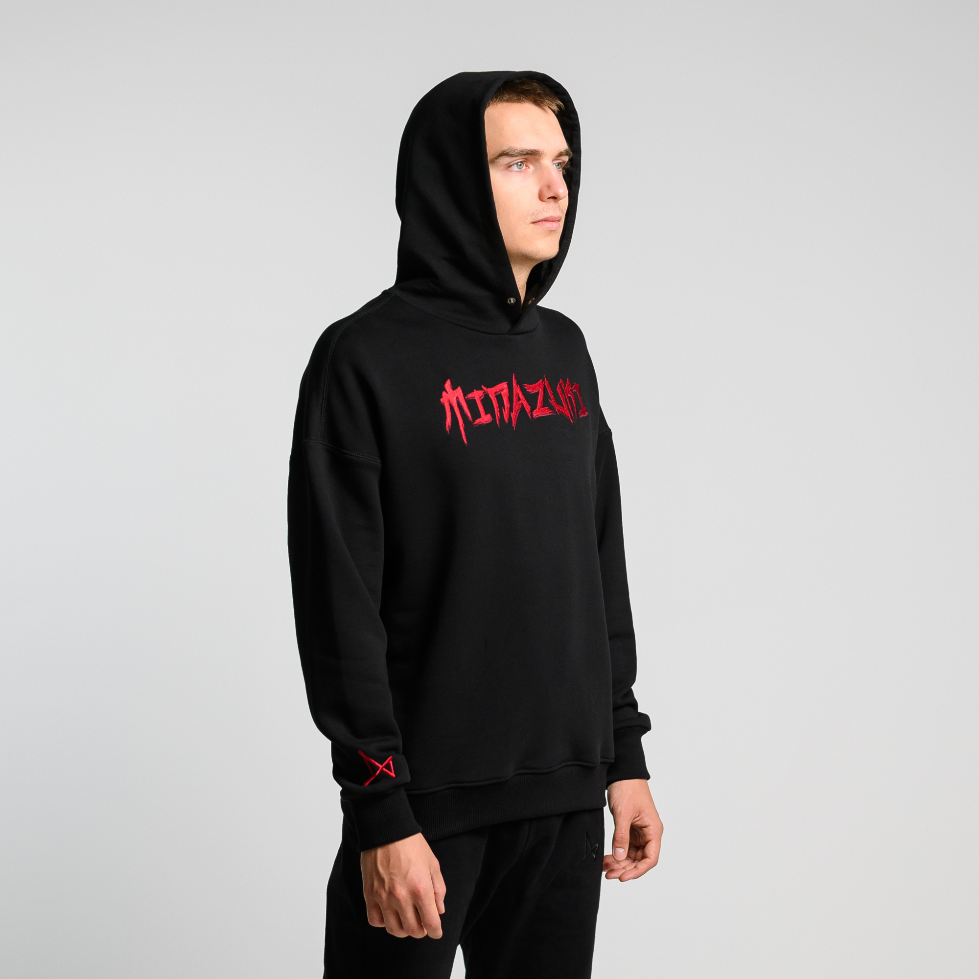 Худи с кнопкой Minazuki