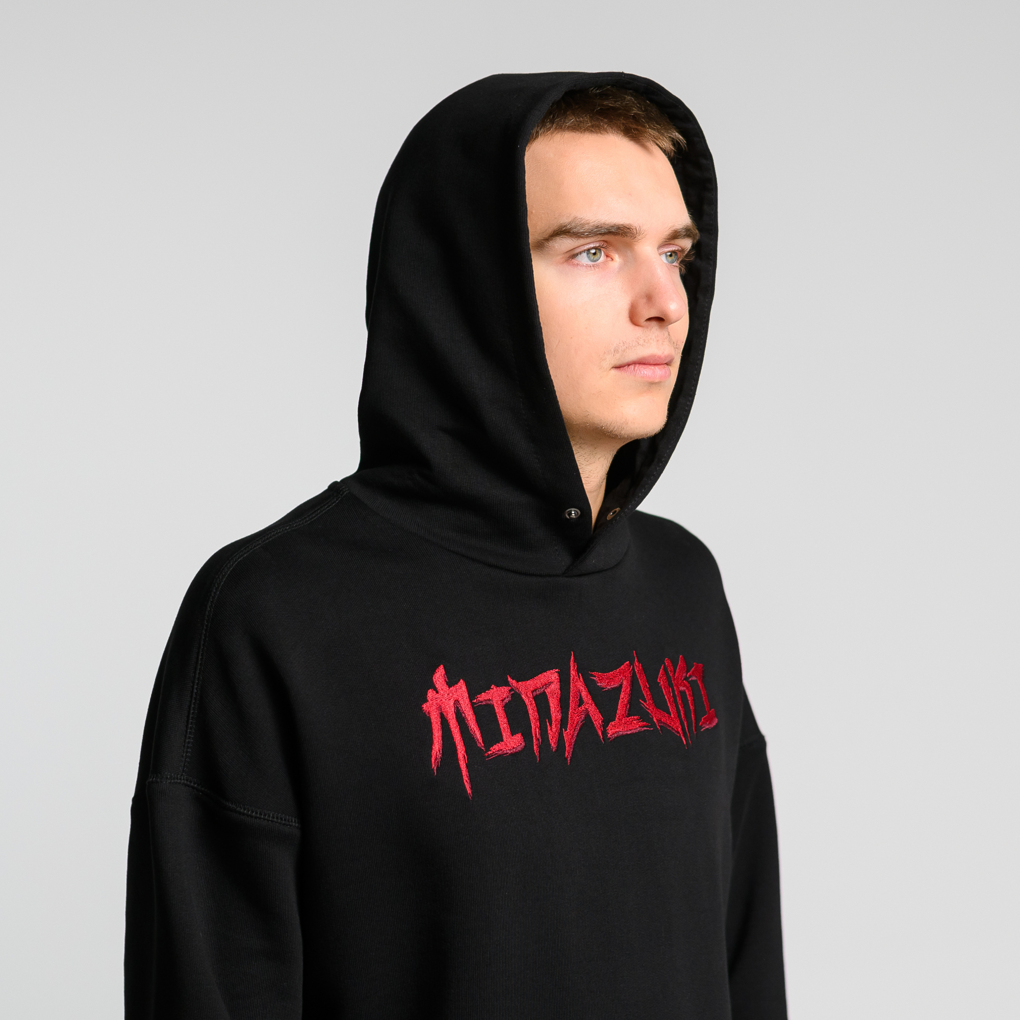 Худи с кнопкой Minazuki