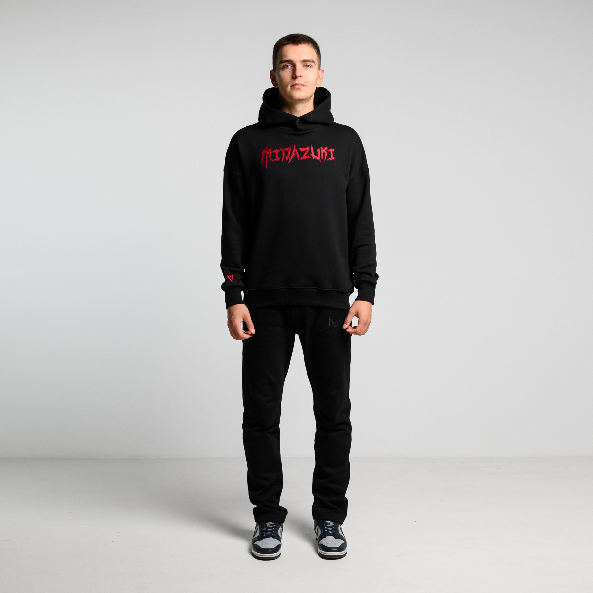 Худи с кнопкой Minazuki