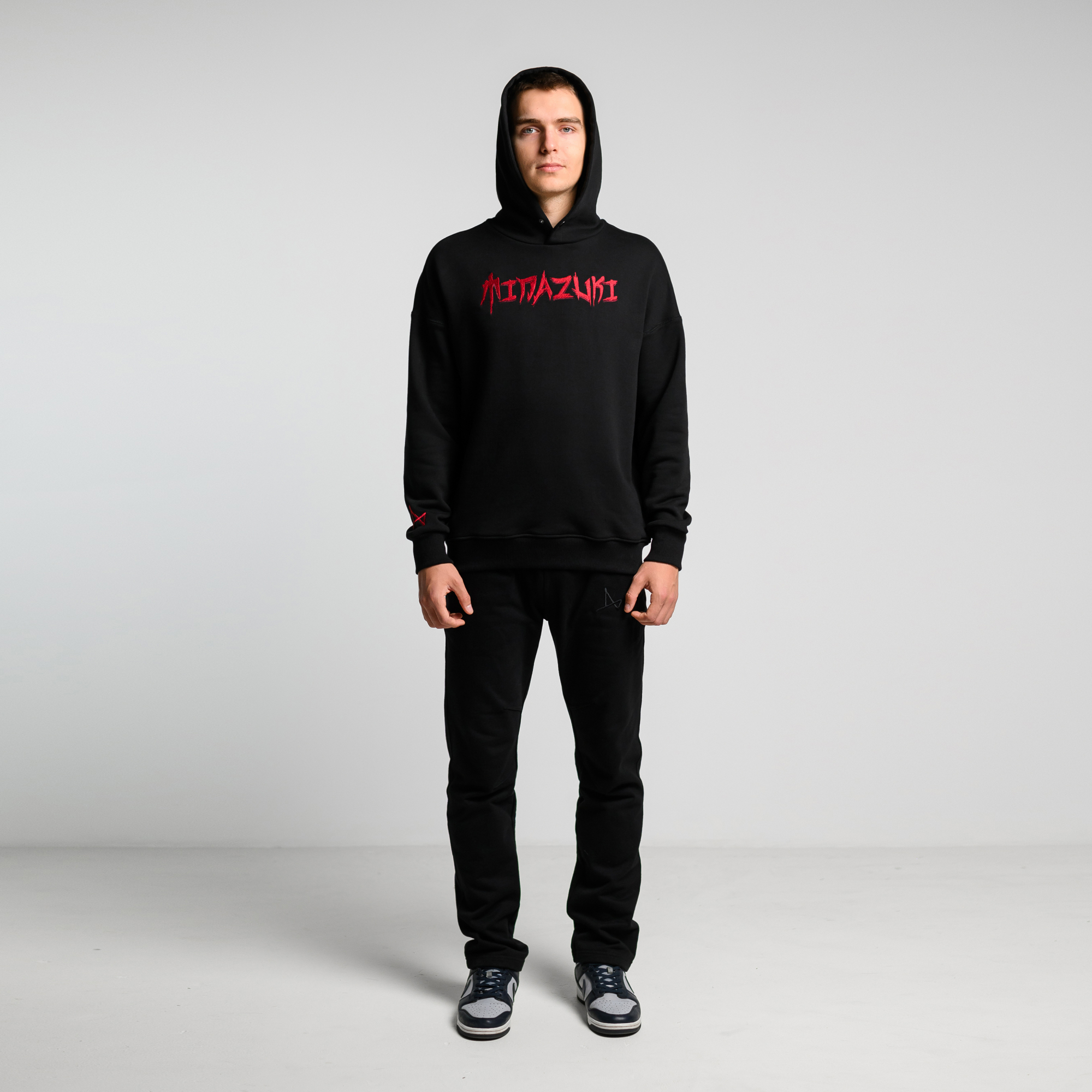 Худи с кнопкой Minazuki